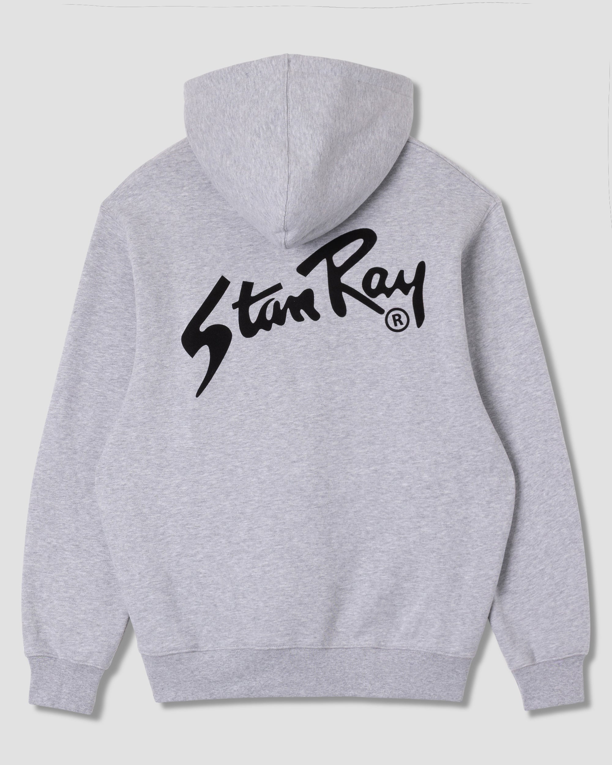 STANRAY OG ZIP HOOD GREY HEATHER