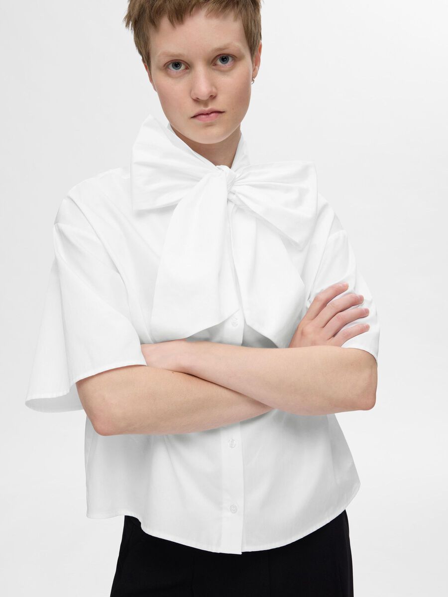 SELECTED FEMME SHIRT JUNO White