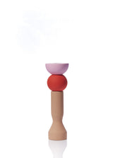 MAEGEN STACKS C/STICK HOLDER TOMATO