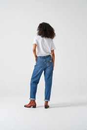 SEVENTY+MOCHI BOBBI BOYFRIEND JEANS DESERT VINTAGE AMERICANA