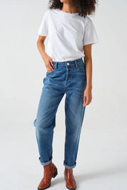 SEVENTY+MOCHI BOBBI BOYFRIEND JEANS DESERT VINTAGE AMERICANA