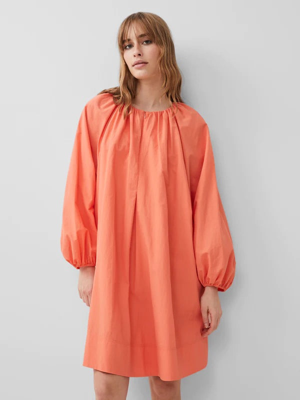 FRENCH CONNECTION DRESS ALORA CORAL