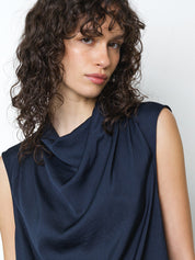 FRENCH CONNECTION  DAMASCO AIR FLOW NEW NAVY