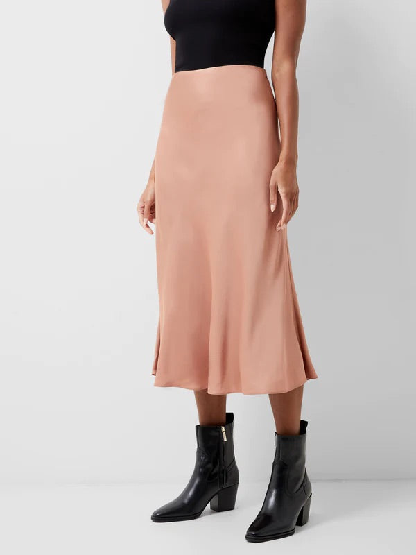 FRENCH CONNECTION SKIRT MOCHA MOUSSE