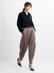 FRENCH CONNECTION VIENNA TAPERED TAUPE BROWN
