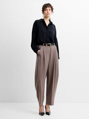 FRENCH CONNECTION VIENNA TAPERED TAUPE BROWN