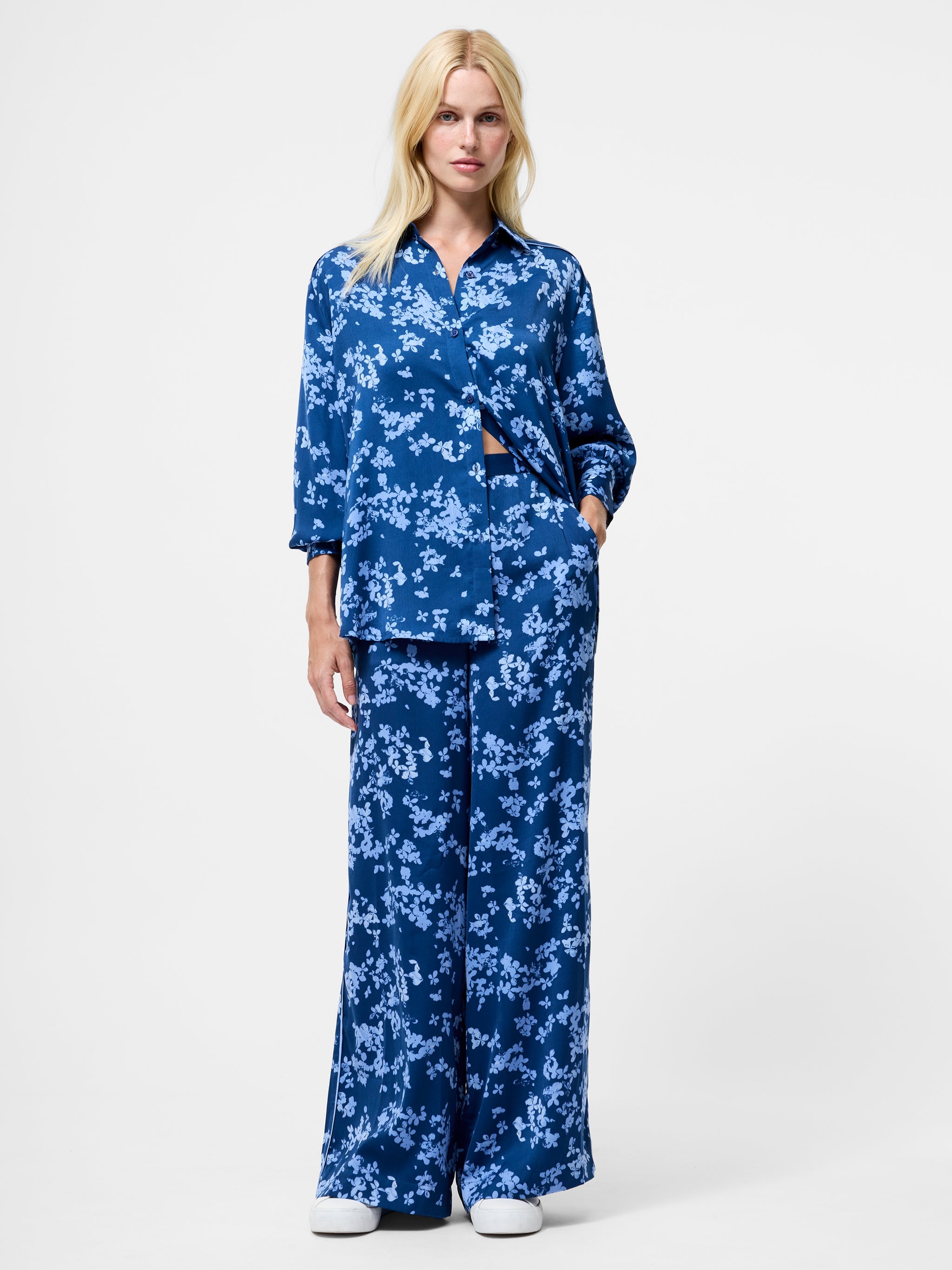 FRENCH CONNECTION  ISLA CELAYA TRS BLUE MULTI
