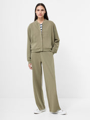 FRENCH CONNECTION WREN BOMBER WK WASHED KHAKI