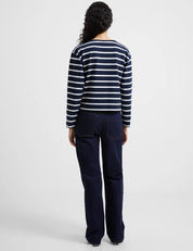 FRENCH CONNECTION RALLIE STRIPE MARINE/WHITE