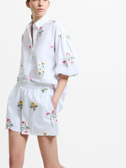 FRENCH CONNECTION  CAMBRIA LINEN WHITE SHORT