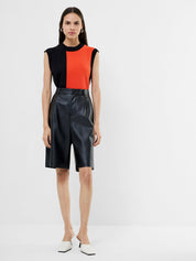 FRENCH CONNECTION  CROLENDA PU Black