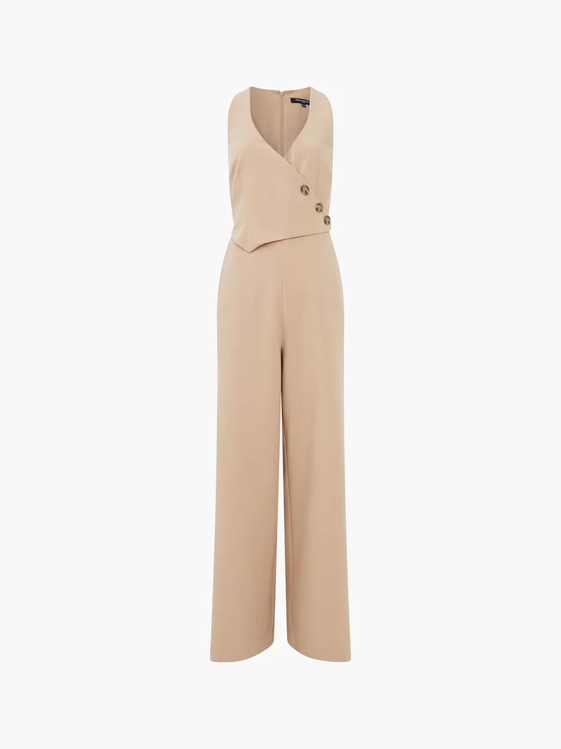 FRENCH CONNECTION JUMPSUIT AZRA TWILL INCENSE