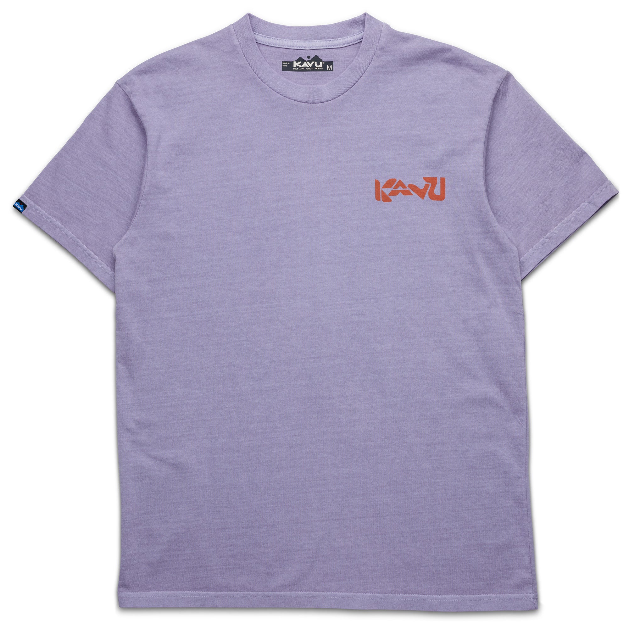 KAVU CUBED T SHIRT  DUSTED GRAPE