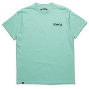 KAVU WAVES TEE JELLY MINT