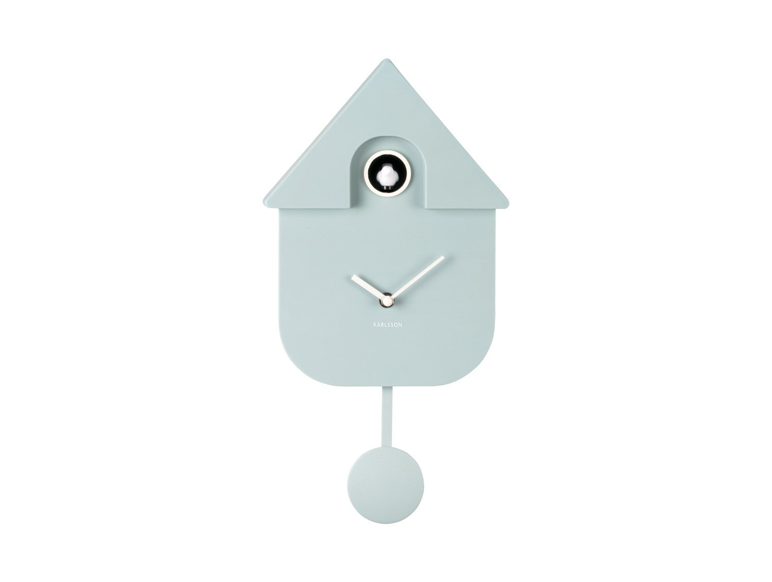 KARLSSON MODERN CUCKOO CLOCK SOFT BLUE