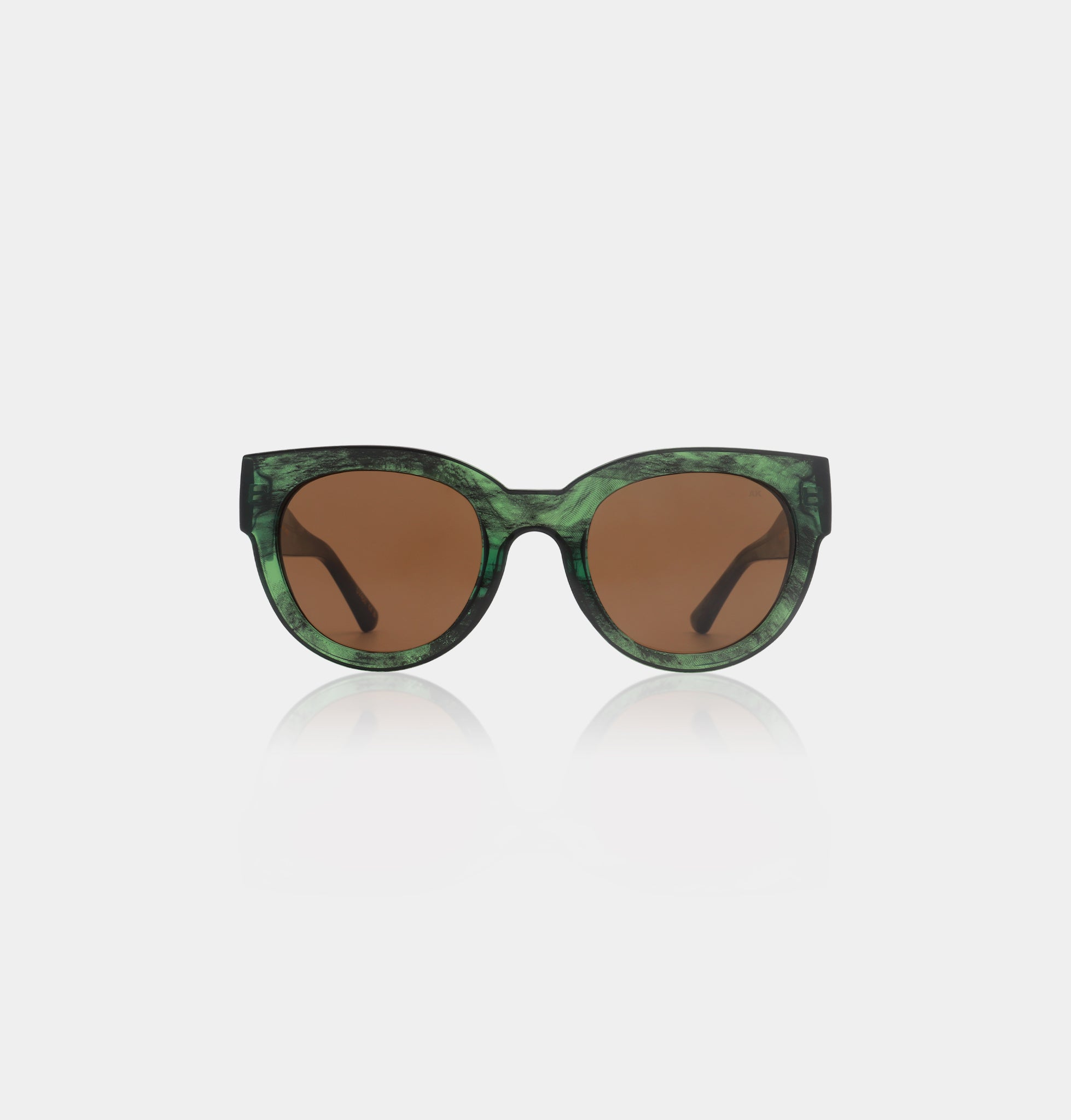 A.KJAERBEDE SUNGLASSES LILLY GREEN MARBLE