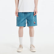 PARLEZ CAMPBELL SHORTS  CORD DUSTY BLUE