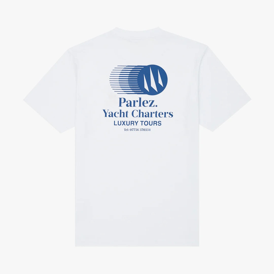 PARLEZ  CHARTER T SHIRT  White