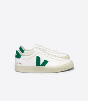 VEJA CAMPO LEATHER EXTRA WHITE EMERAUDE.