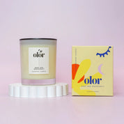 OLOR CANDLE  RUBY RED/GRAPEFRUIT