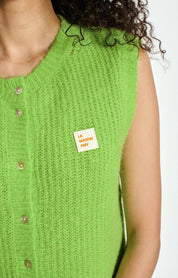 AMERICAN VINTAGE  GILET FLUO ABSINTHE