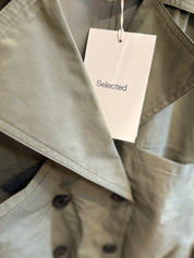 SELECTED SUTTON JACKET  DEEP LICHEN GREEN