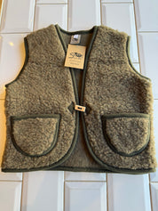 SHEEP BY THE SEA JUNIOR VEST ALPEN BARK
