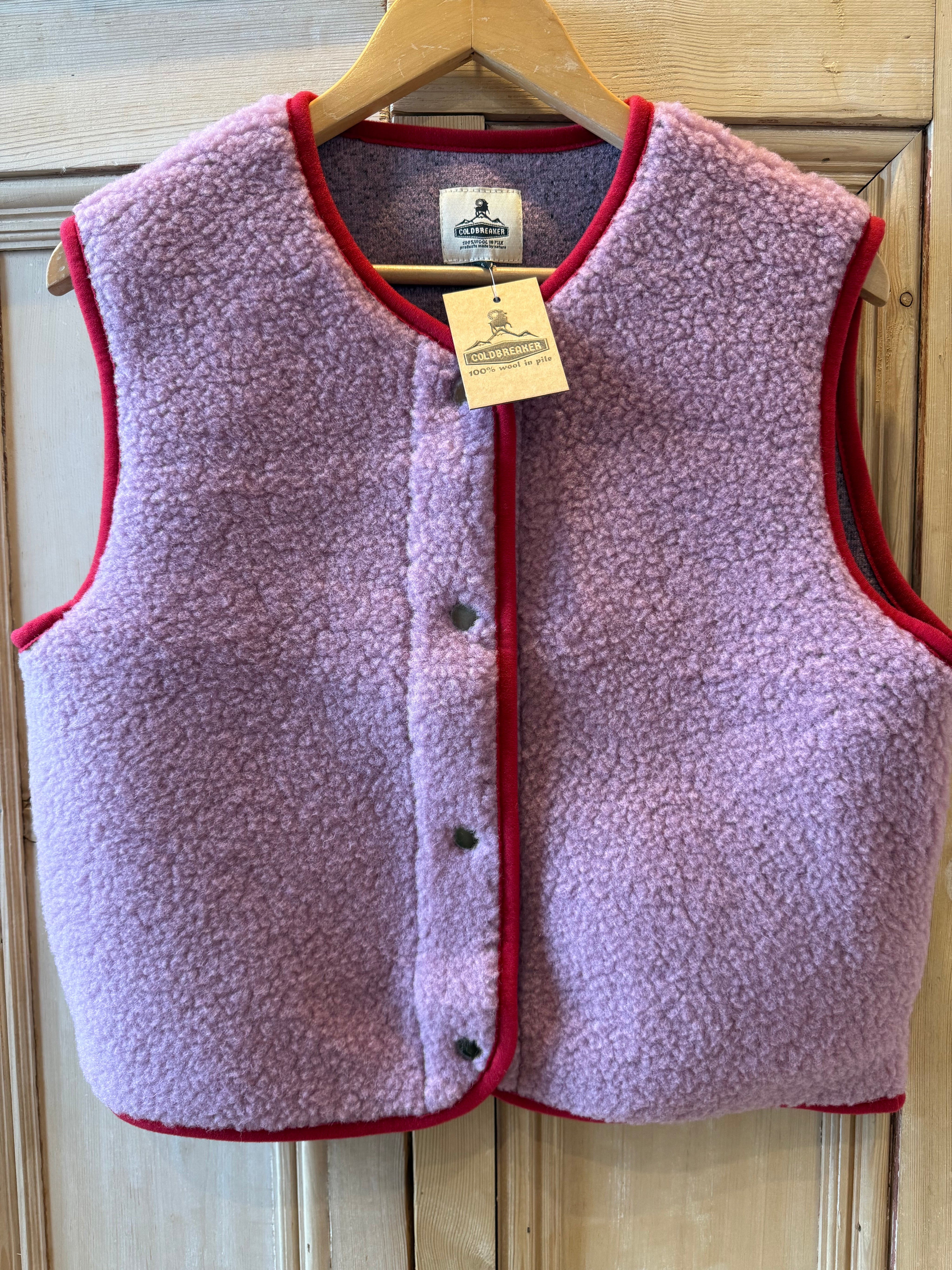 COLDBREAKER TYB VEST VENETIAN PINK/RED