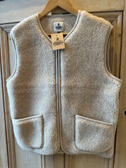 COLDBREAKER PEPITKO VEST LIGHT BEIGE