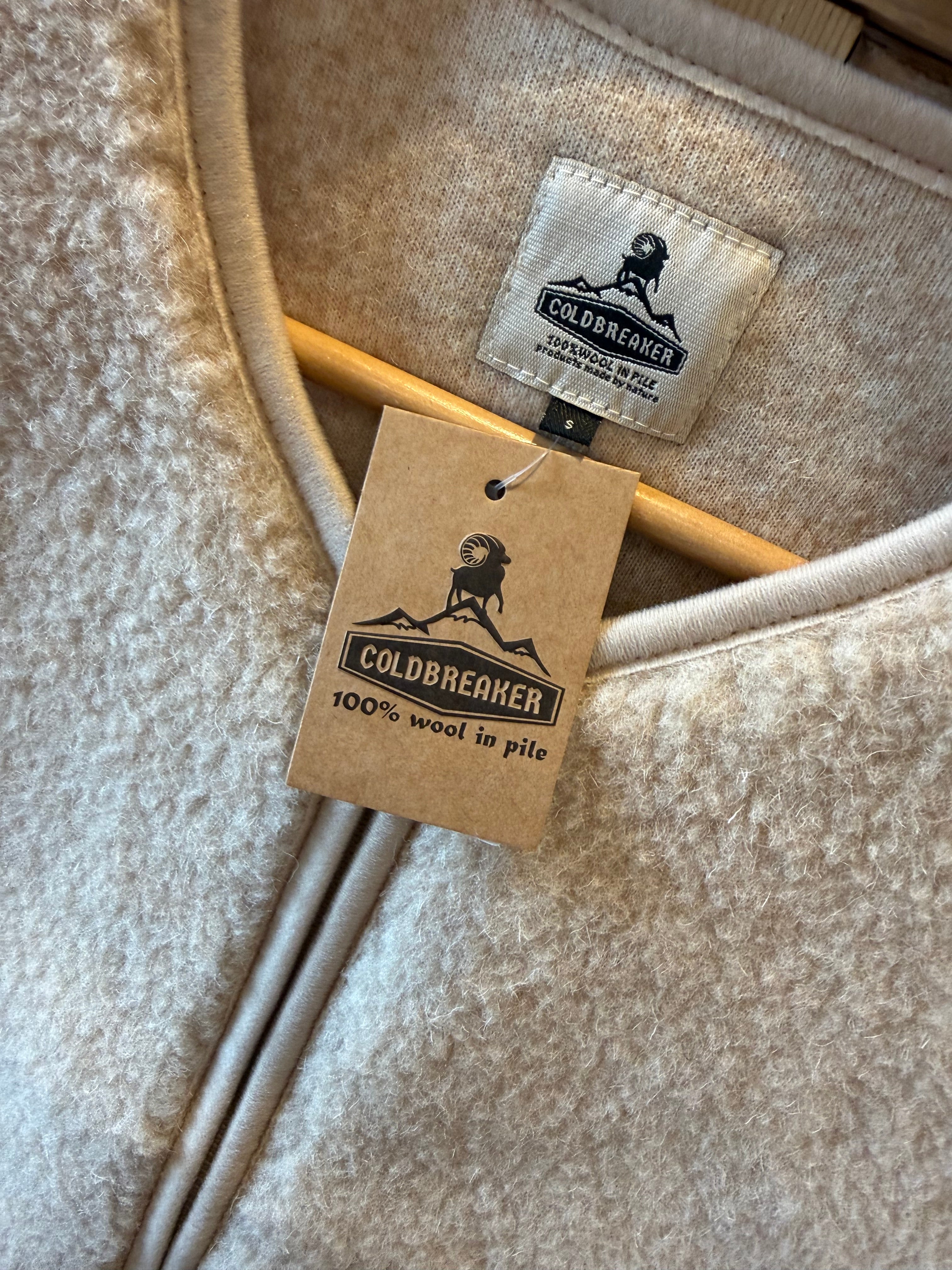 COLDBREAKER PEPITKO VEST LIGHT BEIGE