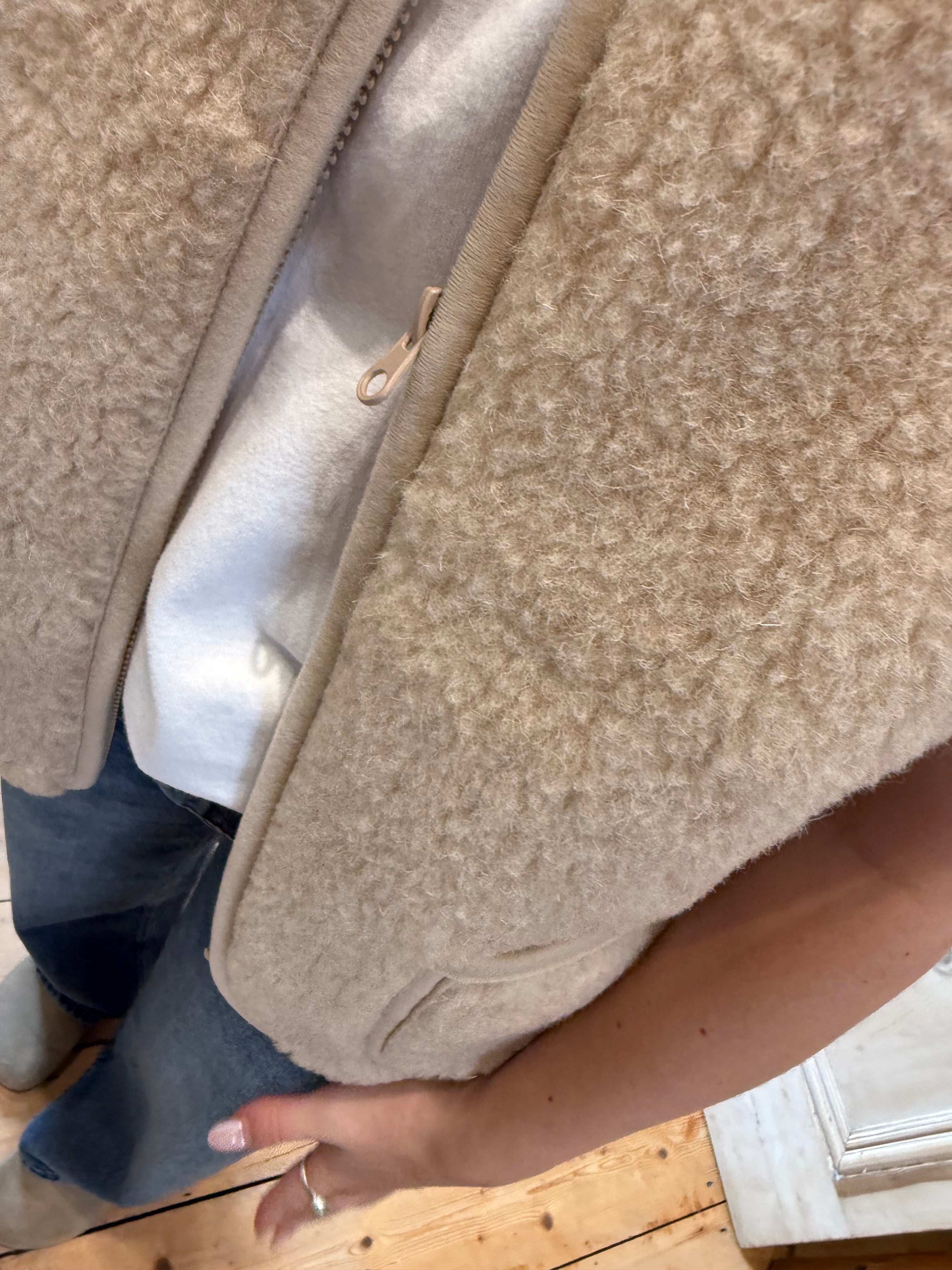 COLDBREAKER PEPITKO VEST LIGHT BEIGE
