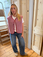 COLDBREAKER TYB VEST VENETIAN PINK/RED