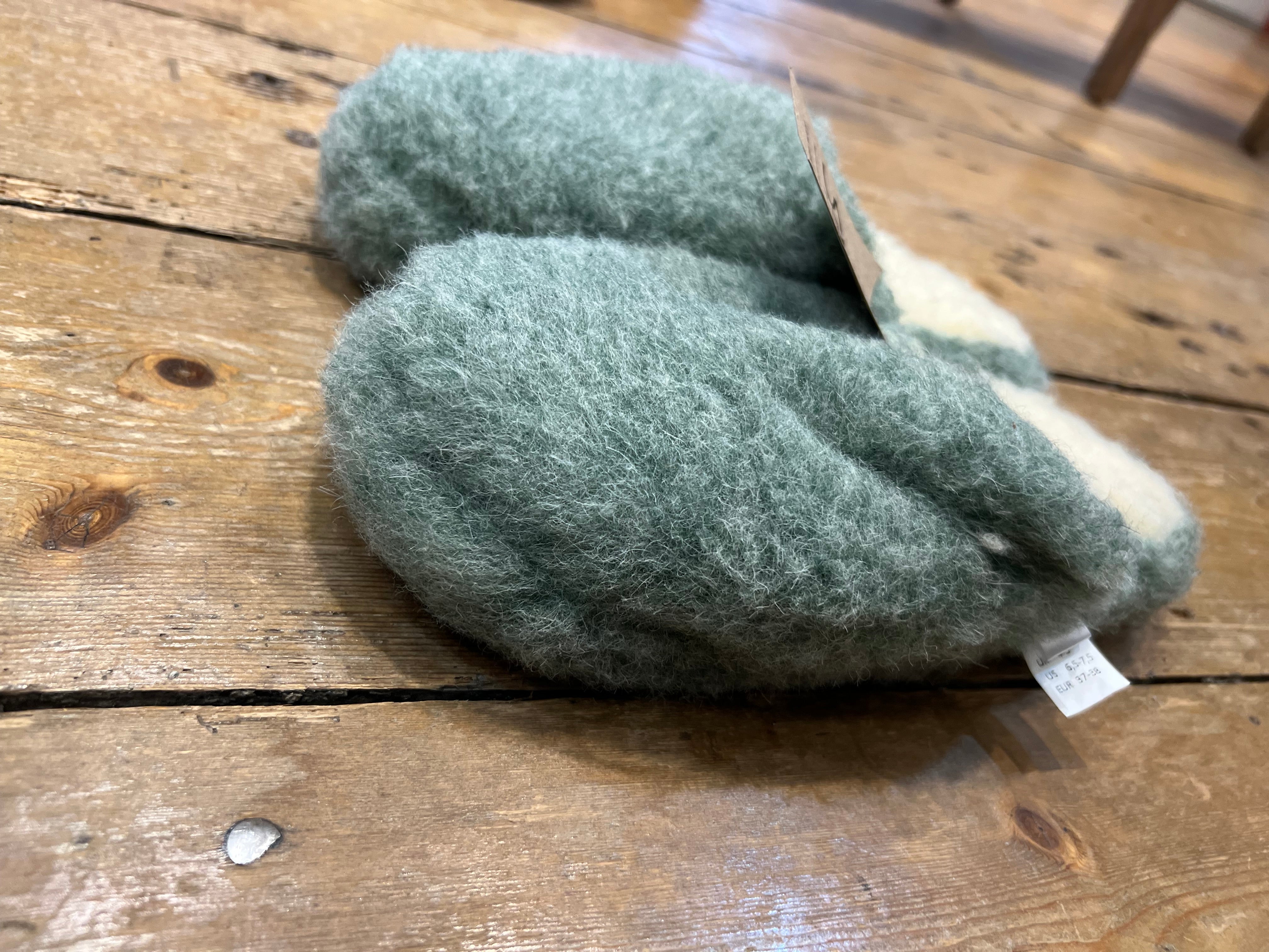 YOKO MULE SLIPPERS Green