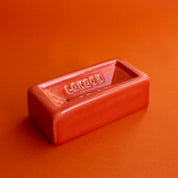 LONDON BRICK SOAP DISH ORANGE