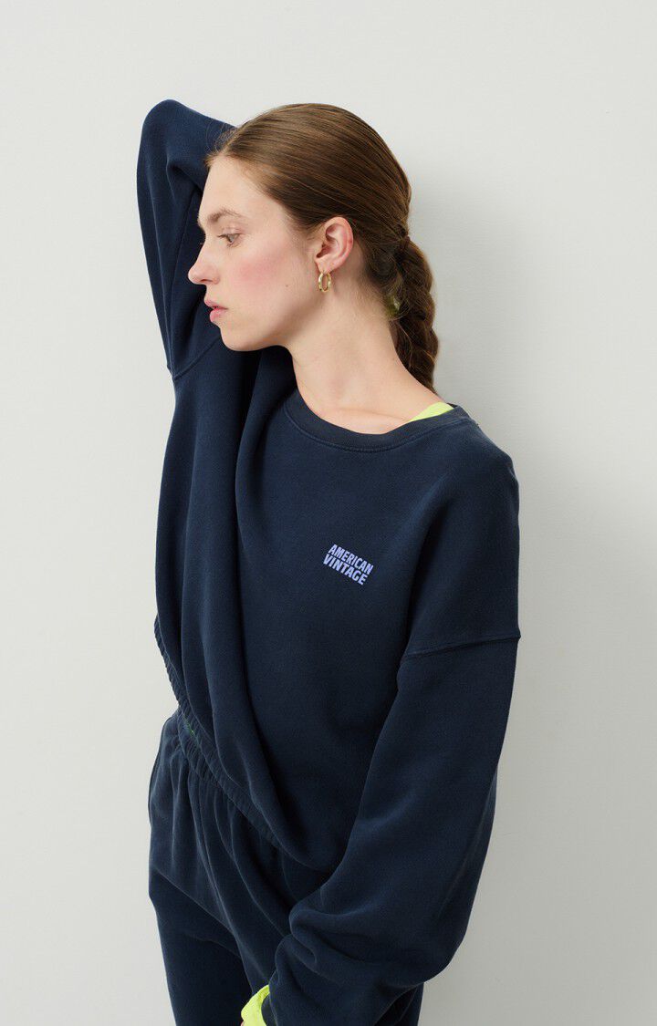 AMERICAN VINTAGE IZUBIRD SWEAT VINTAGE NAVY