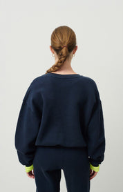 AMERICAN VINTAGE IZUBIRD SWEAT VINTAGE NAVY