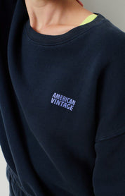 AMERICAN VINTAGE IZUBIRD SWEAT VINTAGE NAVY