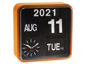 KARLSSON MINI FLIP CLOCK ORANGE