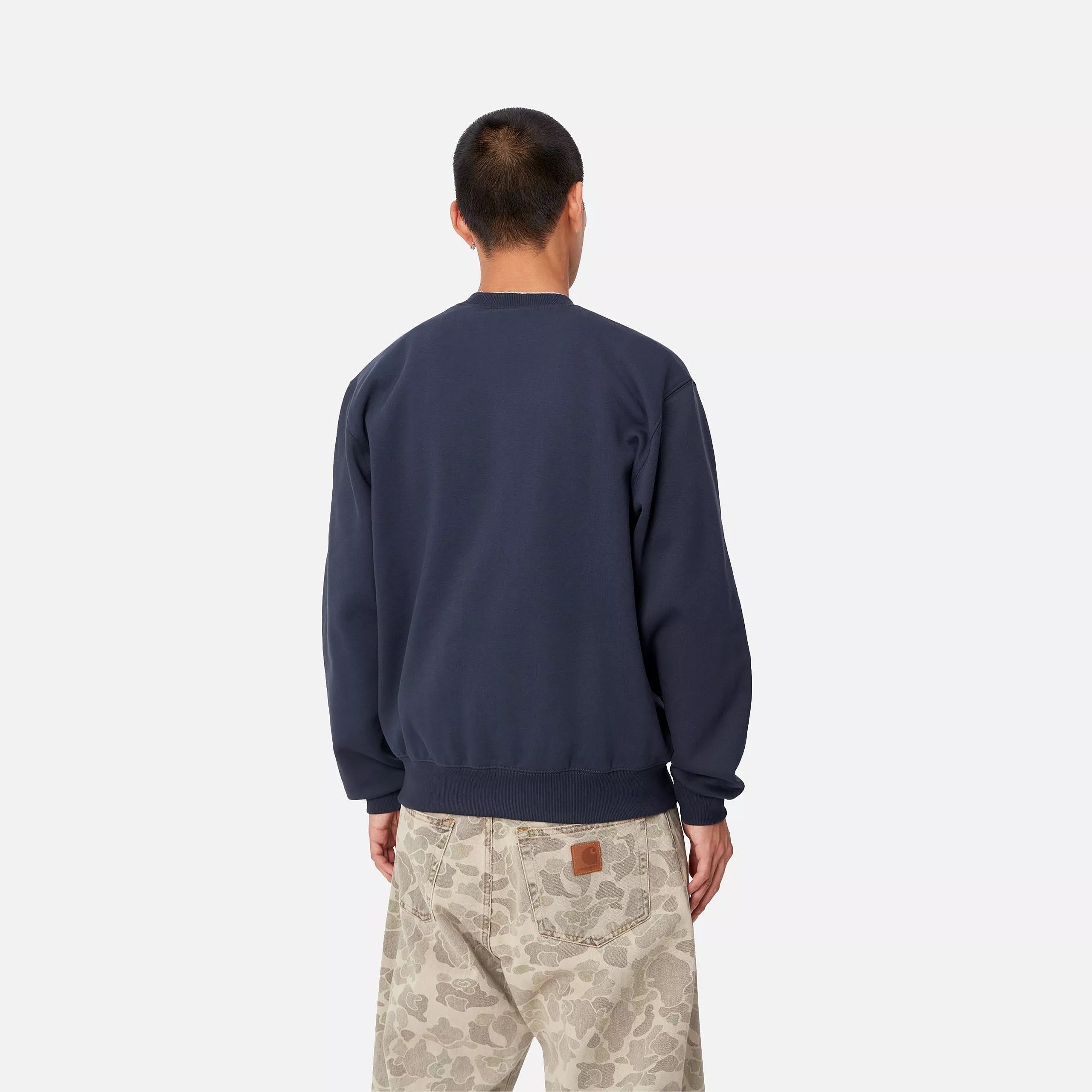 CARHARTT WIP  SWEAT AIR FORCE BLUE