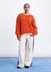 FRNCH  SAPPORO ORANGE SWEATER