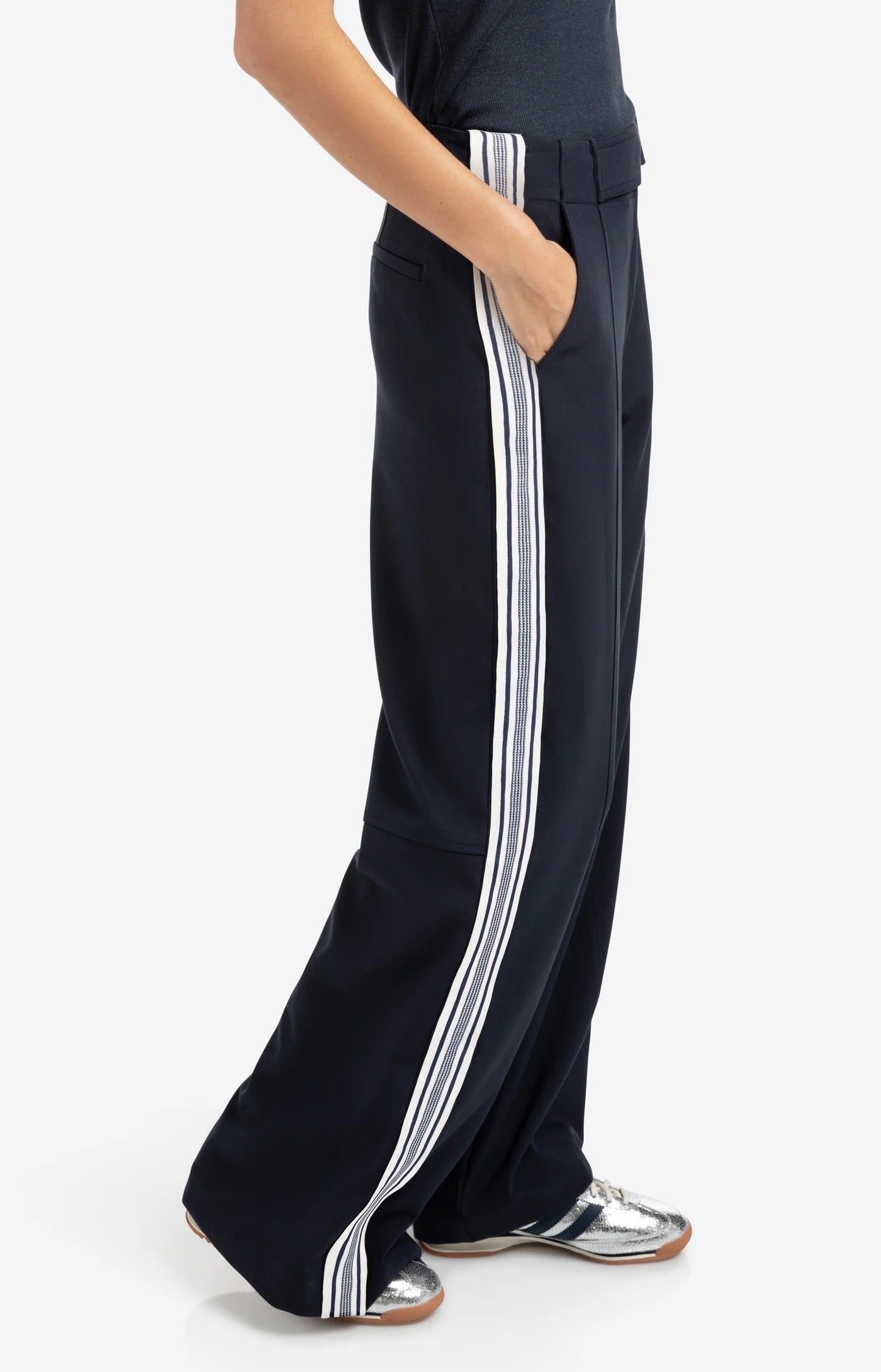 YAYA TAPE HI WAIST INKWELL BLUE