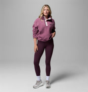 COLUMBIA  HELVETIA II CROP ANTIQUE MAUVE