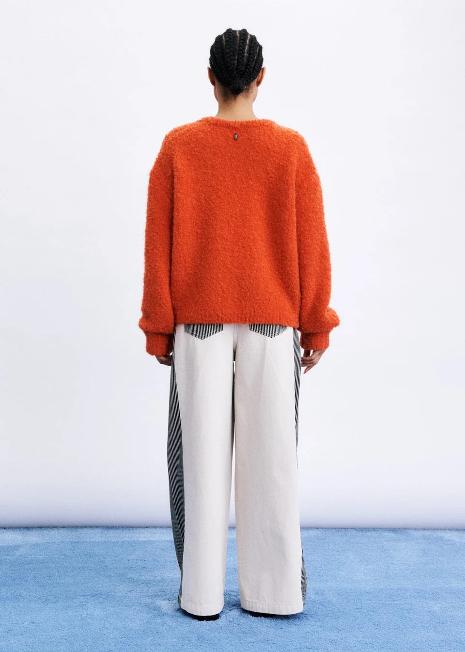 FRNCH  SAPPORO ORANGE SWEATER