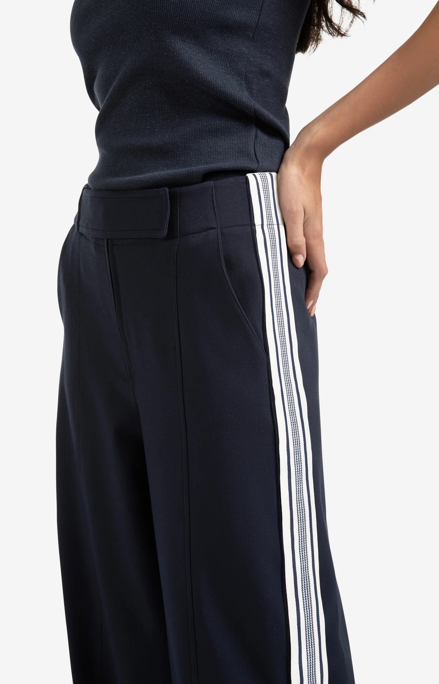 YAYA TAPE HI WAIST INKWELL BLUE