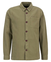 BARBOUR  WASHED O SHIRT BLEACHED OLIVE