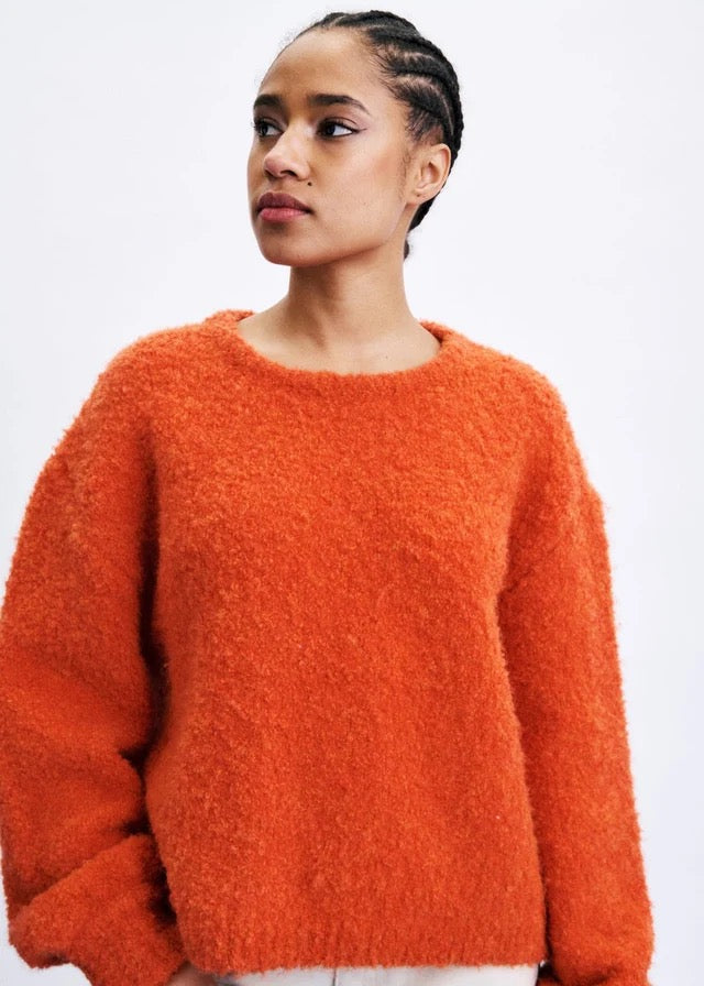 FRNCH  SAPPORO ORANGE SWEATER