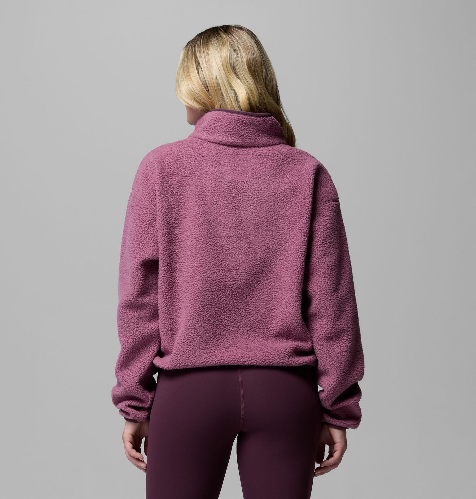 COLUMBIA  HELVETIA II CROP ANTIQUE MAUVE