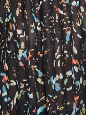 FRENCH CONNECTION  KYLIE CLAUDETTE BLACK MULTI
