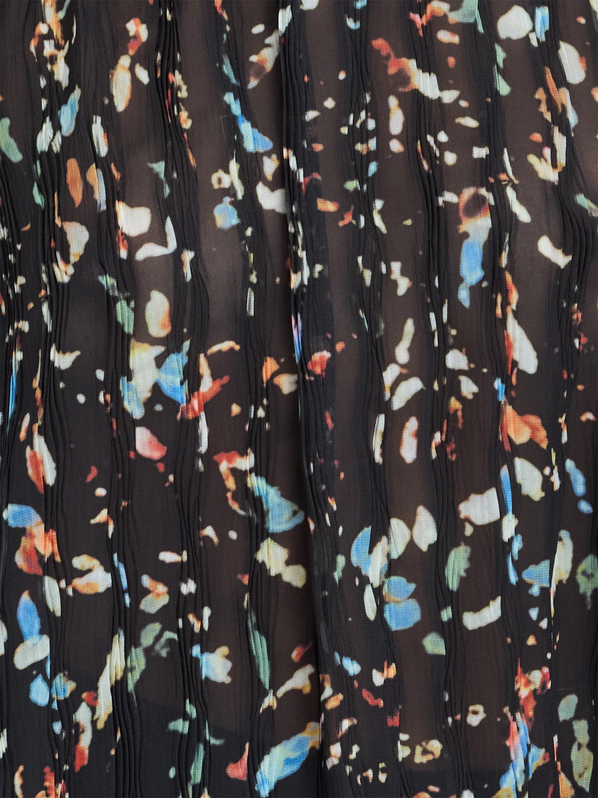 FRENCH CONNECTION  KYLIE CLAUDETTE BLACK MULTI