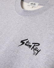 STANRAY  OG CREW GREY HEATHER SWEAT